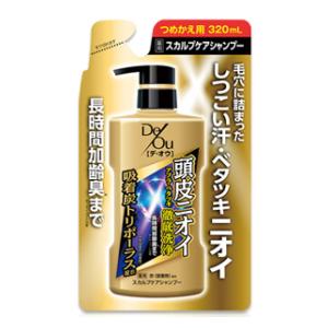 デ・オウ 薬用スカルプケアシャンプー 詰替 320ml ロート製薬 デ・オウ ヤクヨウスカルプケSPカエ