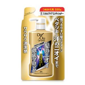 デ・オウ 薬用スカルプケアコンディショナー 詰替 320g ロート製薬 デ・オウ ヤクヨウスカルプケCDカエ