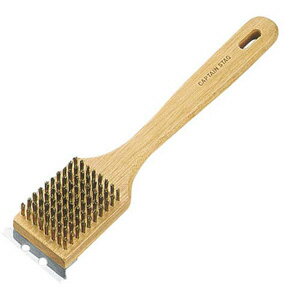 キャプテンスタッグ クラーク 鉄板焼器・アミ用ブラシ M-9094 [M9094キヤプテンスタツグ]