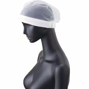 乐天商城 - サンペックスイスト ヘアネット　ホワイト　フリー　（10枚入） G-5071-F 食品工場向けウェア