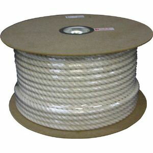 ユタカメイク 綿ロ-プドラム巻 16φ×100m（白） PRC-16 ロープ