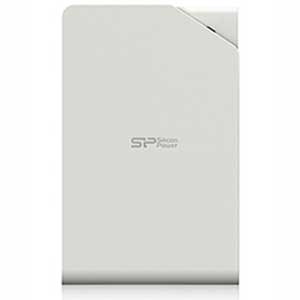 SiliconPower（シリコンパワー） USB3.2(Gen1) ポータブルハードディスク 2TB ホワイト Stream S03 SP020TBPHDS03S3W