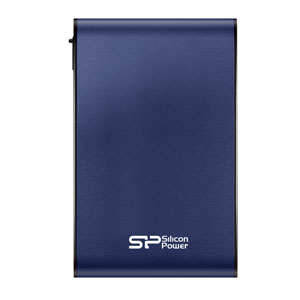 SiliconPower（シリコンパワー） USB3.0 ポータブルハードディスク 2TB（ブルー） Armor A80 SP020TBPHDA80S3B