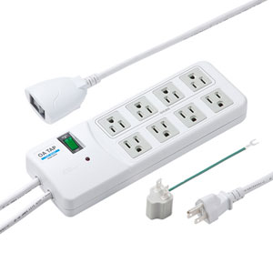 ����掠�ץ饤 �륬���ɥ��å� �����å��դ��ʥۥ磻�ȡ�3P��8�ĸ���2.5m�� TAP-SP307 [TAPSP307]