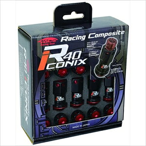 KYO-EI ホイールナット RIA-03KR M12xP1.25 アルミキャップ