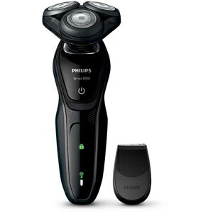 S5076/06 フィリップス メンズシェーバー（ブラック） PHILIPS　5000シリーズ　ウェット＆ドライ　【回転刃】 [S507606]