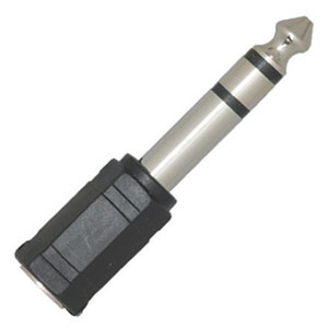 AD-511 リーム ミニステレオ(メス)→1/4ステレオフォン(オス)