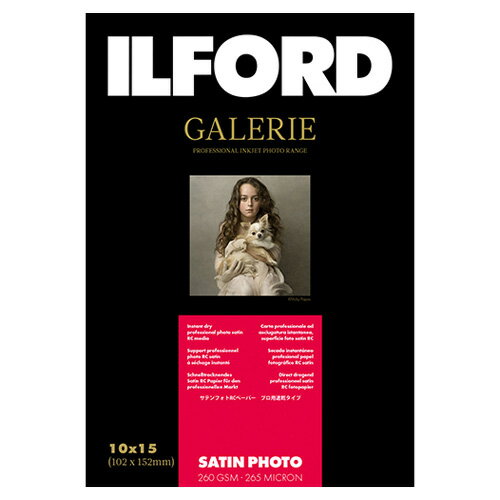 ե 󥯥åѻ ƥե  Ⱦ 102mm152mm 100 ILFORD GALERIE SATIN PHOTO ꡼ ץեȥڡѡʵ̾ΡLustre 饹ڡѡ 422331