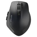 バッファロー Bluetooth3.0 5ボタン 光学式BlueLEDマウス 静音 Mサイズ(ブラック) Premium Fit BSMBB500MBK