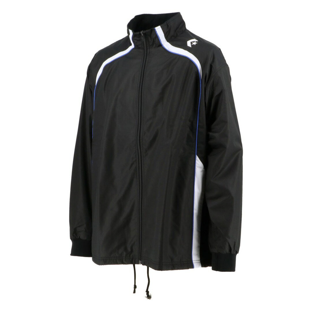 コンバース ウォームアップジャケット（ブラック/ホワイト・サイズ：S） CB162501S-1911-S CONVERSE