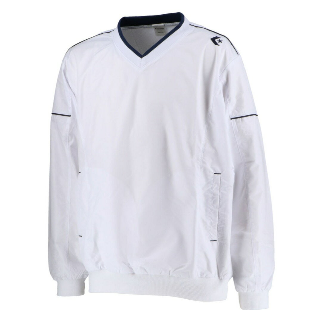 Other - コンバース Vネックウォームアップジャケット（ホワイト・サイズ：2XO） CB162510S-1100-2XO CONVERSE