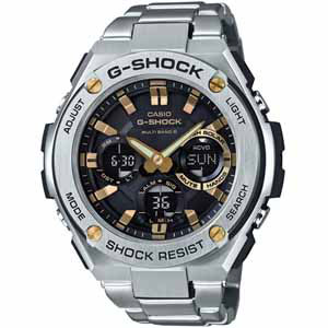 カシオ 【国内正規品】G-SHOCK(ジーショック) G-STEEL Gショック　ソーラー電波時計　メンズタイプ GST-W110D-1A9JF [GSTW110D1A9JF]【返品種別A】