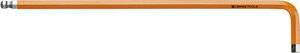 PBスイスツールズ レインボーL型レンチ ロング(球面ヘッド付) オレンジ色 対辺5mm PB 212.L 5 OR PB Swiss Tools ボールポイン...