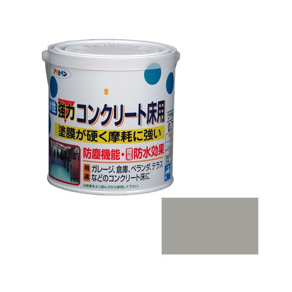 アサヒペン 水性　強力コンクリート床用 0.7L(ライトグレー) キヨウリヨクCユカヨウ0.7L LG