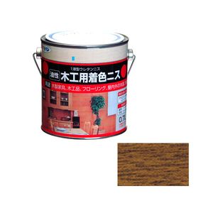 【返品種別B】□「返品種別」について詳しくはこちら□◆着色と美しいツヤだしが同時にでき、木目を生かした美しいツヤに仕上がります。(ツヤ消しクリヤを除く)◆摩擦、衝撃に強く、耐久性に優れているので、木製家具、木工品、廊下、建物木部のニス仕上げに最適です。◆木製家具、木工品、フローリング、屋内外の木部、木製品。◆2回塗り、1液型ウレタン樹脂塗料■　仕　様　■容量：0.7Lカラー：ウォルナット重量：810g標準塗り面積(2回塗り)：4.2〜7.5m2(タタミ2.5〜4.5枚分)乾燥時間：夏期/1〜2時間 冬期/3〜6時間うすめ方：塗料の粘度が高くて塗りにくい時は、ペイントうすめ液(5〜10％以内)でうすめて下さい。[モツコウヨウニス07LWAL]アサヒペンアウトドア＞DIY・工具＞工事・照明用品＞塗装・内装用品