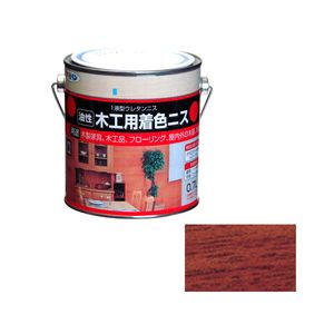 アサヒペン 木工用着色ニス 0.7L(マホガニー) モツコウヨウニス0.7L MAHO