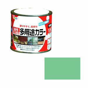 ユセイタヨウトカラ-1/5L LGR アサヒペン 油性多用途カラー 1/5L(ライトグリーン)