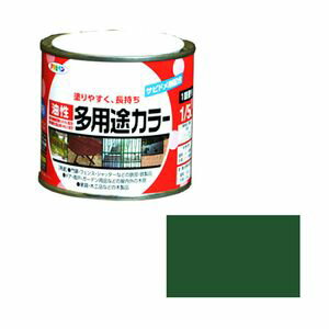 ユセイタヨウトカラ-1/5L G アサヒペン 油性多用途カラー 1/5L(緑)