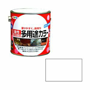 ユセイタヨウトカラ-0.7L W アサヒペン 油性多用途カラー 0.7L(白)
