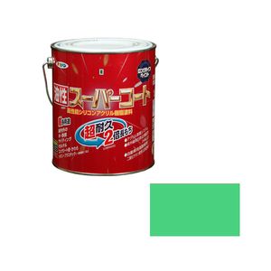 アサヒペン 油性スーパーコート 1.6L(ライトグリーン) ユセイSPコ-ト1.6L LGR