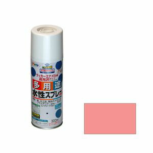 タヨウトスプレ-300ML COSPK アサヒペン 水性多用途スプレー 300ml(コスモスピンク)