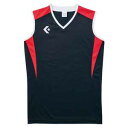 コンバース レディースゲームシャツ(ブラック/レッド・L) CB351701-1964-L CONVERSE