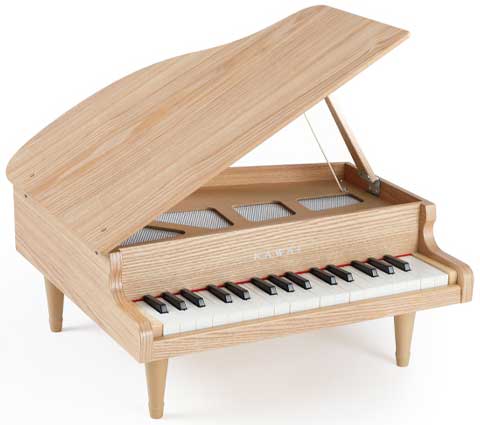 キッズ　グランドピアノ 1144 カワイ ミニピアノ （ナチュラル） KAWAI グランドピアノタイプ