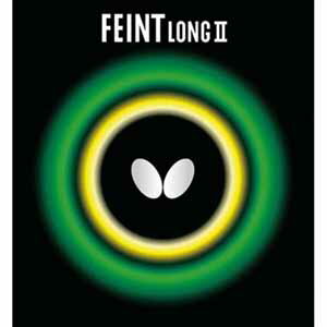 バタフライ 卓球ラバー フェイント ロング2（ブラック・サイズ：1.3(薄)) BUT-00190-278-U BUTTERFLY ツブ高ラバー