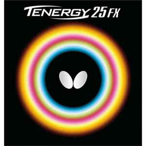 Butterfly - バタフライ 卓球ラバー テナジー25FX（レッド・サイズ：1.7(中)) BUT-05910-006-C BUTTERFLY 裏ラバー