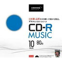 TYCR80YMP10SC HIDISC 音楽用CD-R 700MB 10枚パック