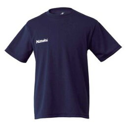 NT-NX2062-02-O ニッタク 卓球用Tシャツ（男女兼用・ジュニア）（ネイビー・Oサイズ） Nittaku ドライ　Tシャツ