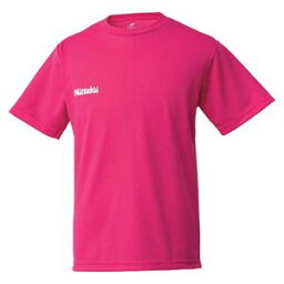 NT-NX2062-21-M ニッタク 卓球用Tシャツ（男女兼用・ジュニア）（ピンク・Mサイズ） Nittaku ドライ　Tシャツ