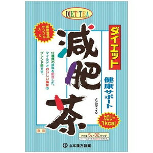 ダイエット減肥茶 ティーバッグ 5g×32包 山本漢方製薬 ダイエツトゲンピチヤ32 [ダイエツトゲンピチヤ32]【返品種別B】