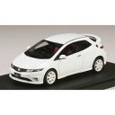 MARK43 1/43 ホンダ シビック TYPE R ユーロ 2009 チャンピオンシップホワイト【PM4347AW】 ミニカー