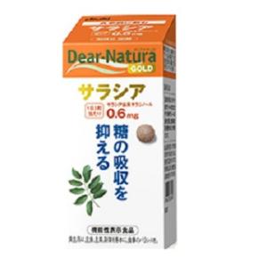 【返品種別B】□「返品種別」について詳しくはこちら□※仕様やパッケージは、リニューアルなどの理由で変更になっている場合がございます。予めご了承下さい。※お手元に届きました商品(パッケージ)の原材料や成分などの仕様を、必ず開封前にご確認の上、ご使用下さい。◆糖の吸収を抑える◆本品にはサラシア由来サラシノールが含まれます。サラシア由来サラシノールには食事から摂取した糖の吸収を抑える機能があることが報告されています。機能性表示食品：届出番号　A220機能性関与成分：サラシア由来サラシノール【栄養成分表示】1日摂取目安量（3粒）当たり栄養成分エネルギー：2.27kcalたんぱく質：0.0036g脂質：0.011g炭水化物：0.54g食塩相当量：0.0039g機能性関与成分サラシア由来サラシノール：0.6mg■原材料：サラシアエキス末（国内製造）、還元パラチノース、デンプン、デキストリン/セルロース、貝Ca、デンプングリコール酸Na、ステアリン酸Ca、セラック■商品区分：機能性表示食品■原産国：日本発売元、製造元、輸入元又は販売元：アサヒグループ食品商品区分：機能性表示食品広告文責：株式会社Joshin(06-6633-1111)日用雑貨＞健康食品＞サプリメント＞アサヒフード　ディアナチュラ