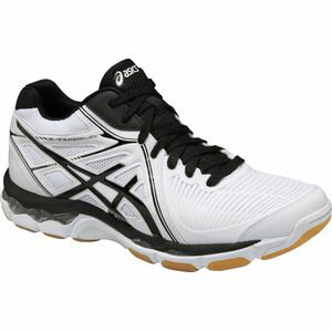 TVR477-0190-26.5 アシックス バレーボールシューズ（ホワイト×ブラック・26.5cm） asics GEL-NETBURNER BALLISTIC MT　ゲルネットバーナー バリスティック [TVR4770190265]【返品種別A】