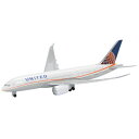 ディッキーシュコー 1/600 B787-8 ユナイテッド航空【403551684】 塗装済み完成品