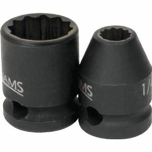 WILLIAMS 3/8ドライブ ソケット 12角 17mm インパクト JHW36617