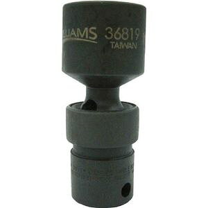 WILLIAMS 3/8ドライブ ユニバーサルソケット 6角 18mm インパクト JHW36818