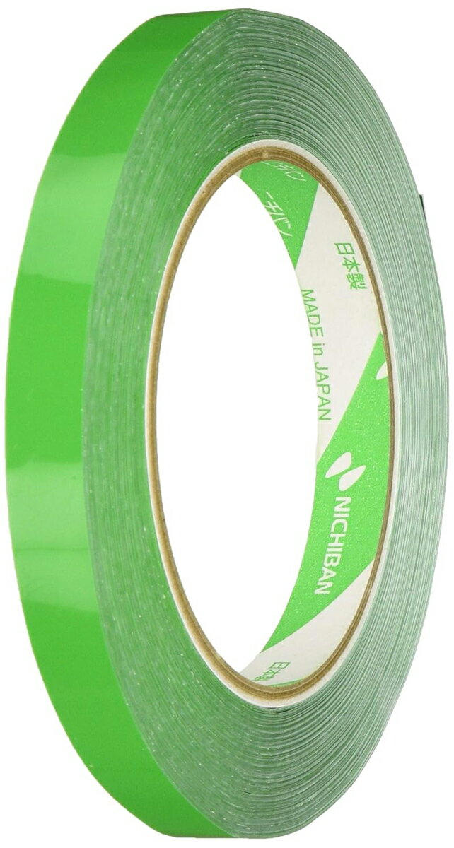 ニチバン バックシーリングテープ 幅12mm×長さ100m(緑色)1巻 540G-12X100T