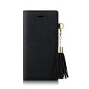 dreamplus iPhone 8 Plus/7 Plus用 手帳型ケース タッセルジャケット（ブラック） Tassel Jacket DP61797I7P