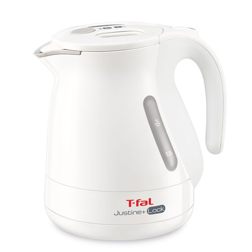 ティファール ジャスティン KO4411JP ティファール（T-FAL） 電気ケトル　1.0L　ホワイト ジャスティン プラス ロック [KO4411JP]