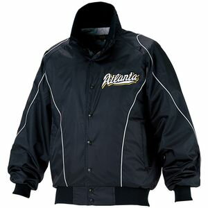 ゼット 男女兼用グラウンドコート（ブラック・サイズ：2XO） Z-BOG315A-1900-2XO ZETT 野球　グラコン