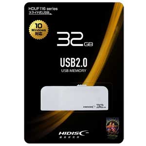 HIDISC USB2.0対応 フラッシュメモリ 32GB HDUF116S32G2 1