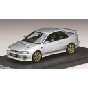 MARK43 1/43 スバル インプレッサWRX タイプR Sti Ver.1997(GC8) スポーツホイール ライトシルバーメタリック【PM4357SS】 ミニカー