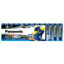 LR6NJ/12SW パナソニック アルカリ乾電池単3形 12本パック Panasonic EVOLTA NEO LR6NJ12SW