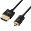 DH-HD14SSU10BK 쥳 HDMI֥(1.0m)HDMIMicro-HDMI ELECOM