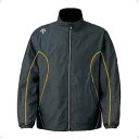 DS-DTM3911-CHY-S デサント ウインドウェア（男女兼用）（チャコール×イエロー・サイズ：S） WINDBREAKER JACKET（裏メッシュ） DTM-3911