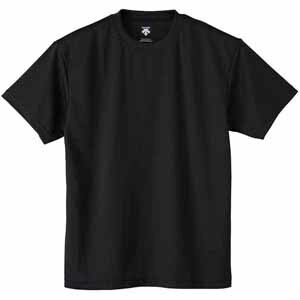 DS-DMC5301A-BLK-L デサント Tシャツ(男女兼用)(ブラック・サイズ:L) Tシャツ(マークなし)