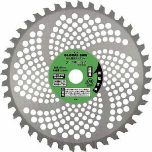 モトユキ グローバルソー スゴギレR 刈払機用 GSR-255-40 刈払機用チップソー
